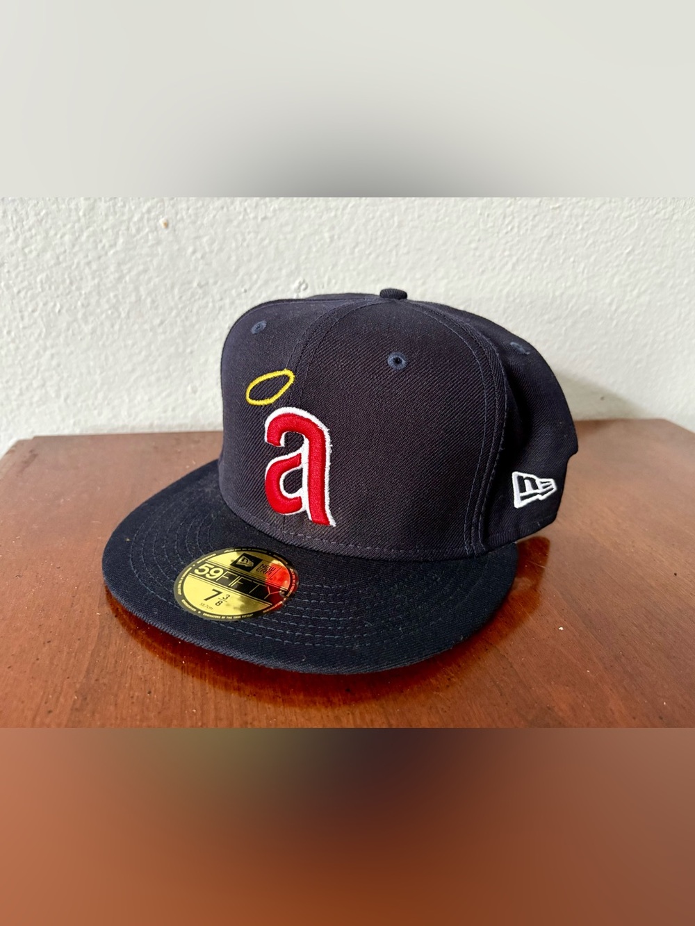 California Angels MLB Core Coop Classic Retro New Era 59/Fifty Hat cap 7 3/8 nwt